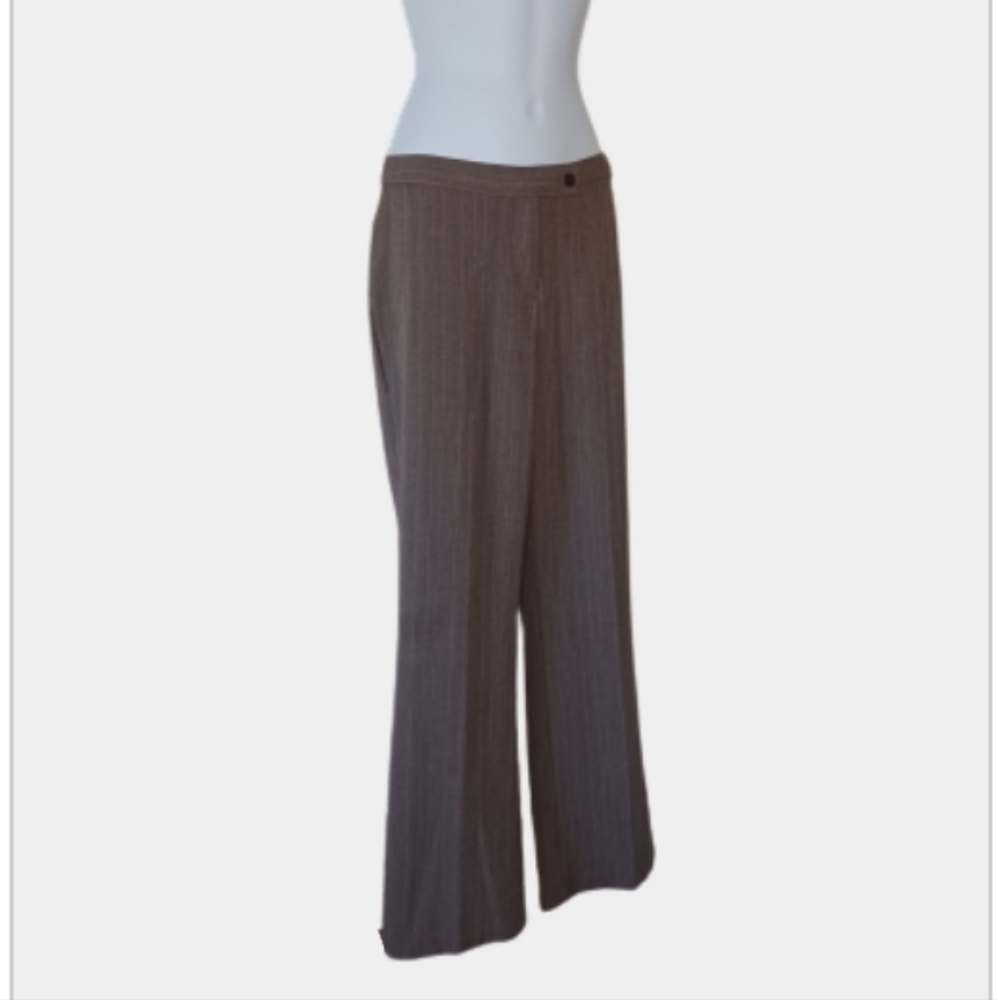 East 5th Herringbone brown slacks, sz 4P